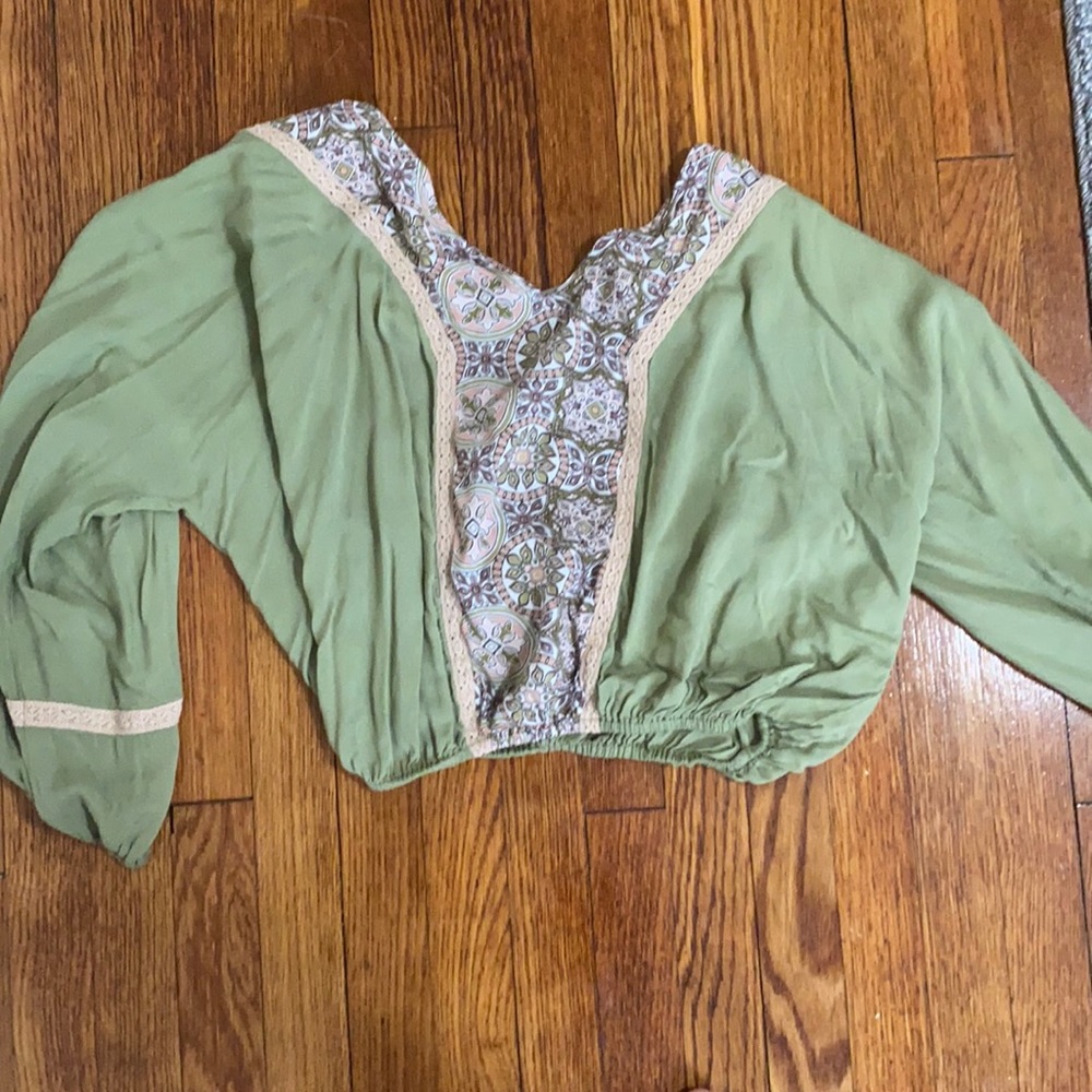 Beautiful boho crop top